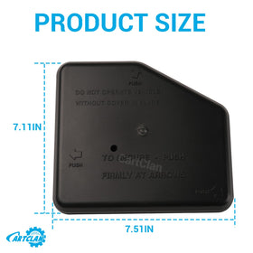 CartClan durable cover material resists deformation during use.