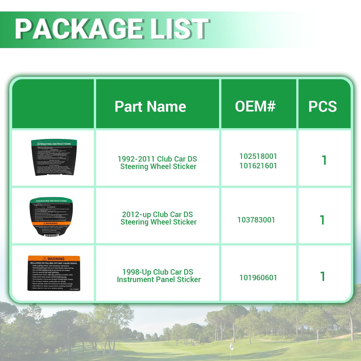 CartClan easy-install backing being peeled for quick upgrade