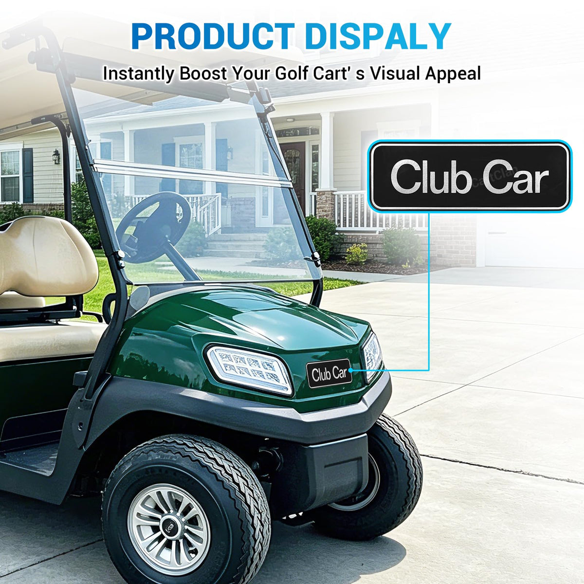 CartClan easy peel-back backing enables quick, tool-free installation.