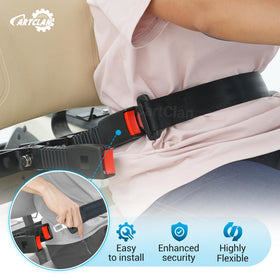 CartClan extended-length belt provides flexible length up to 200 cm for varied riders.