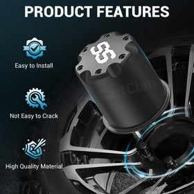 CartClan EZGO 70mm bore compatibility shown.