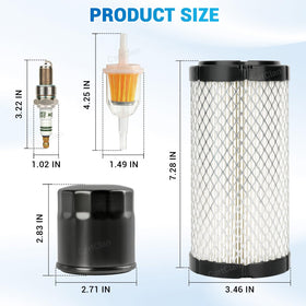 CartClan EZGO air filter element improving engine breathing and flow.