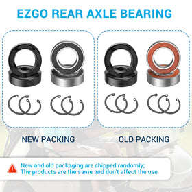 CartClan EZGO assembly view showing proper fit for EZGO rear axle
