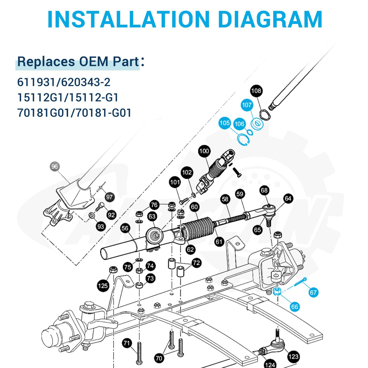 CartClan EZGO compatibility guide helping identify correct part