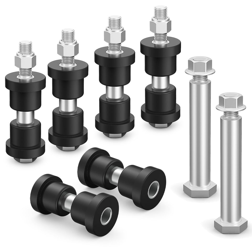 CartClan EZGO leaf spring bushings kit front view improves ride stability.