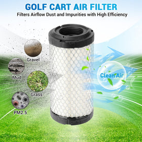 CartClan EZGO oil filter close-up designed for engine longevity.