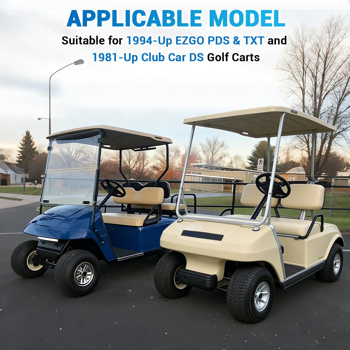 CartClan EZGO PDS compatibility view shows fit for 1994+ carts.