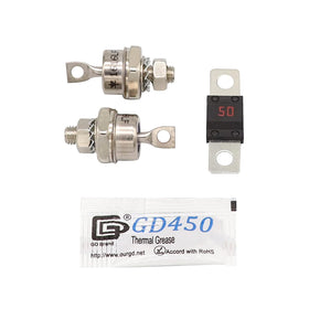 CartClan EZGO Powerwise rectifier diodes close-up for reliable maintenance.