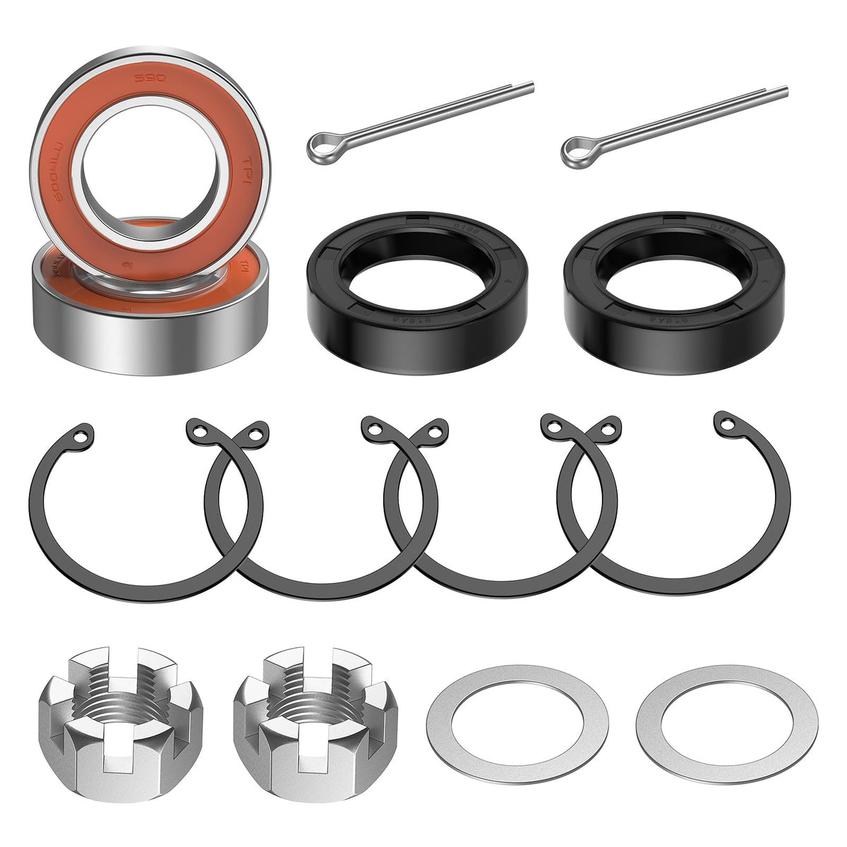 CartClan EZGO rear axle bearing kit for smoother performance and easy maintenance