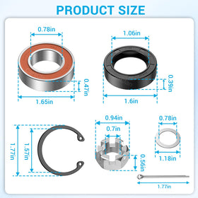 CartClan EZGO rear axle components alignment for easy replacement