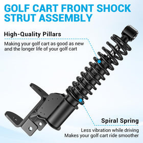 CartClan EZGO RXV front shocks replacement kit for 2015+ models