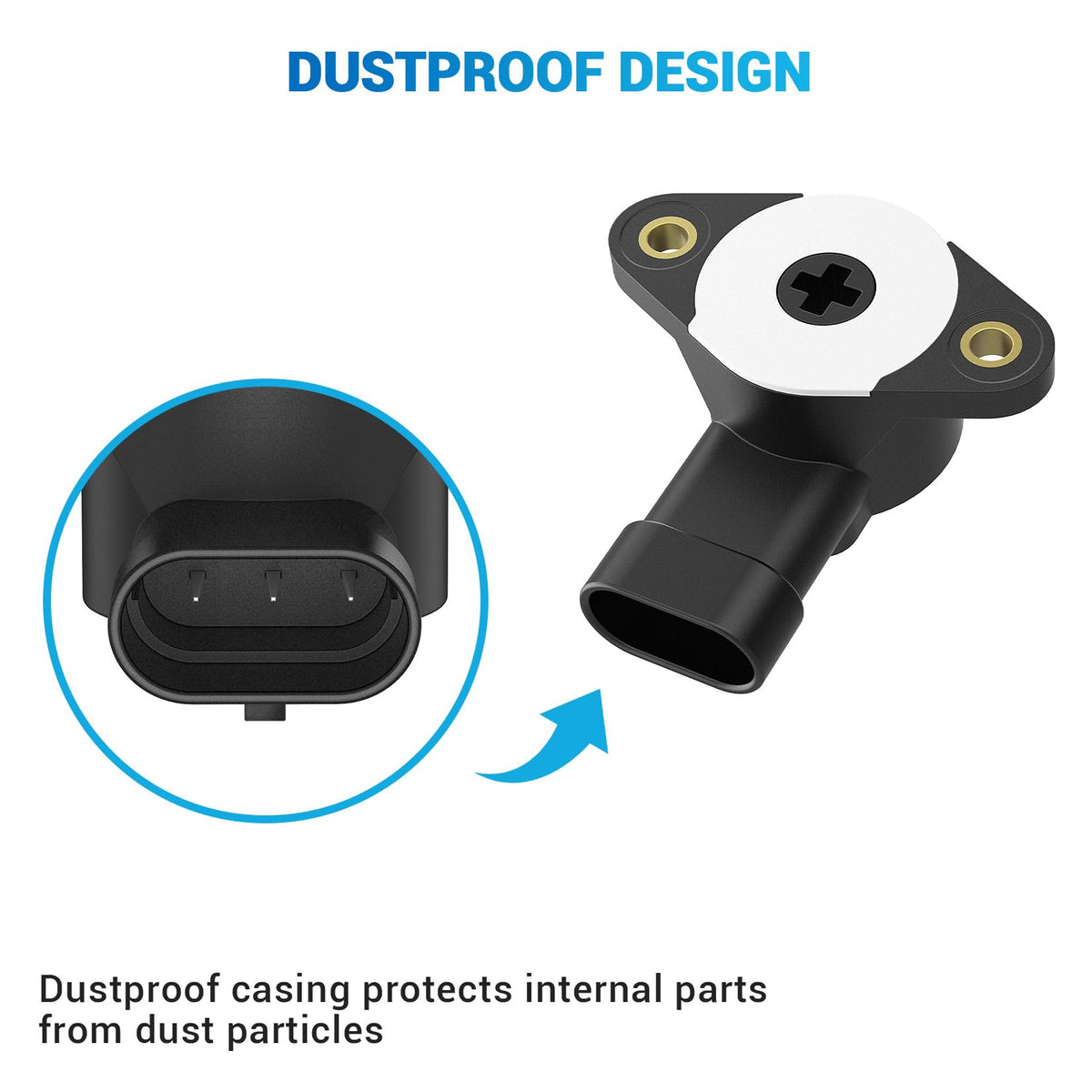 CartClan EZGO RXV sensor installation shows simple plug-and-play connection.