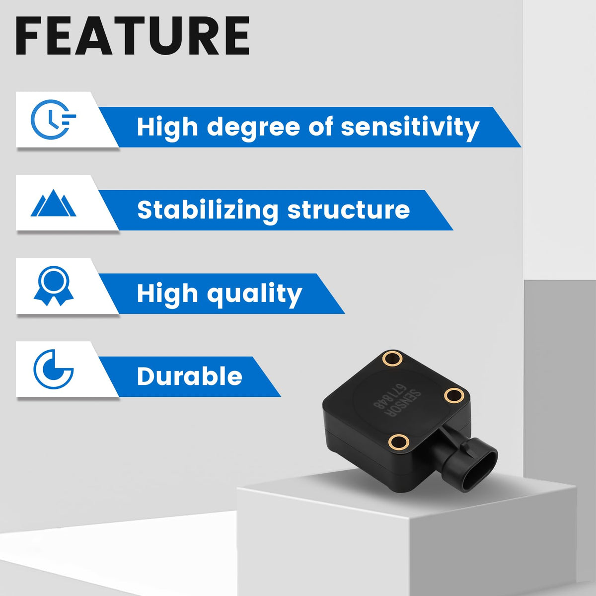 CartClan EZGO RXV plug-and-play sensor during installation.