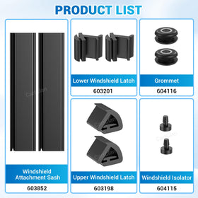 CartClan EZGO RXV clips kit instruction visuals help setup quickly.