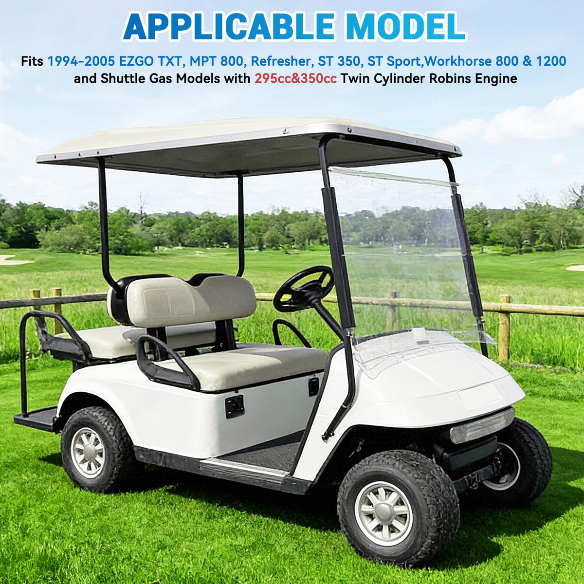 CartClan EZGO spacers and components enable precise mounting on engines