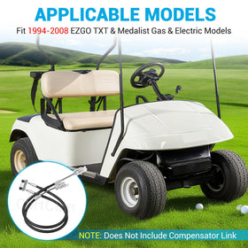 CartClan EZGO TXT brake cable driver side ensures consistent stopping power