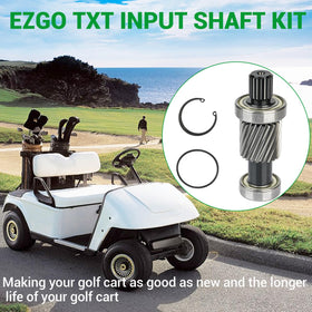 CartClan EZGO TXT input shaft kit may reduce differential and motor noise