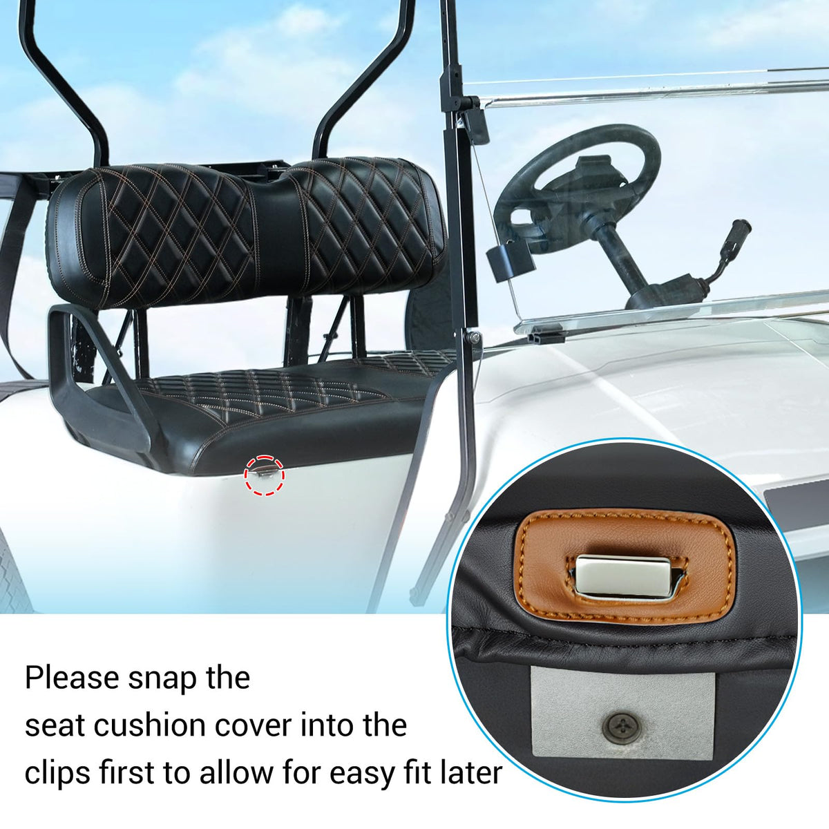 CartClan Easy-clean surface allows quick maintenance.
