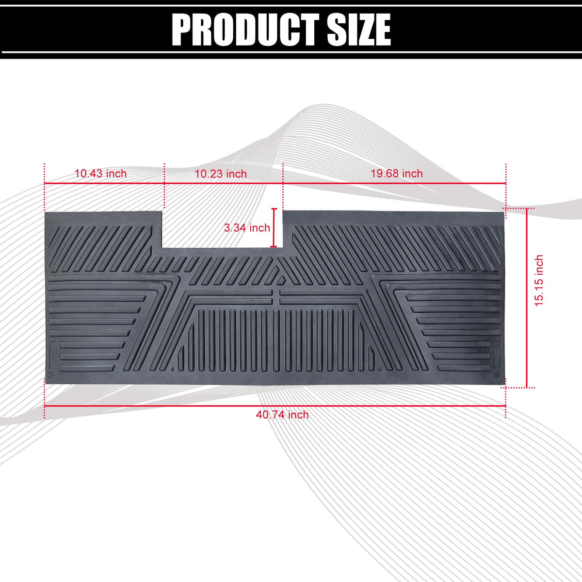 CartClan odorless, eco-friendly material supports outdoor use.