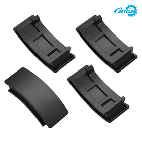 CartClan four-piece kit components arranged for simple installation