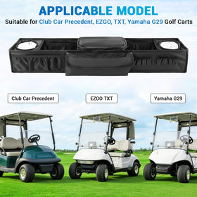 CartClan front basket designed for Yamaha G29 carts on the course.