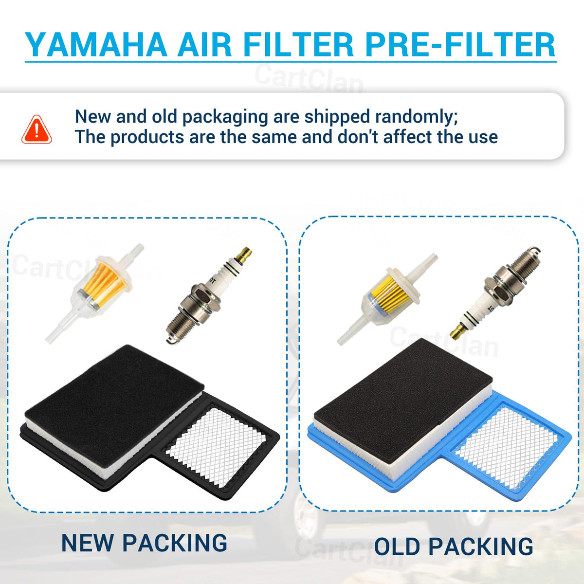 CartClan fuel filter for Yamaha golf carts helps maintain fuel flow and efficiency