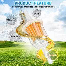 CartClan EZGO fuel filters image support clean fuel delivery and consistent power.