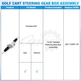 CartClan G29 compatibility note for Yamaha G29 models ensures proper fit