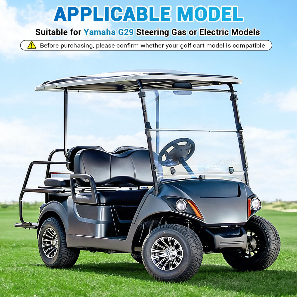 CartClan G29 rack and pinion with durable steel construction for smoother handling