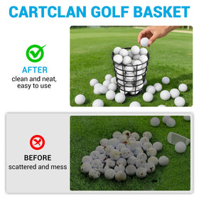 CartClan multipurpose basket suitable for tennis balls and small items.