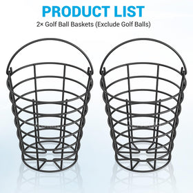 CartClan two baskets included for versatile storage at home or club.