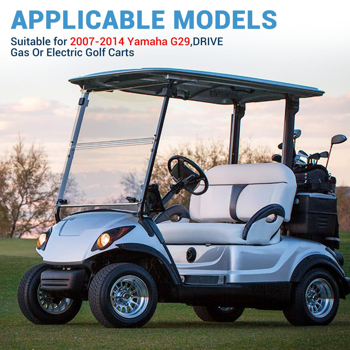 CartClan brake plates for Yamaha G29 Drive carts ensure even wear