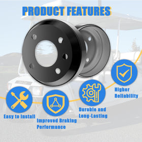 CartClan brake shoe spring kit close-up supports easy installation.