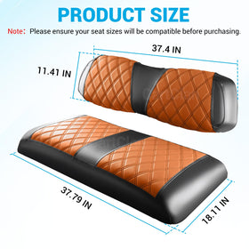 Diamond pattern adds modern style to your Club Car interior