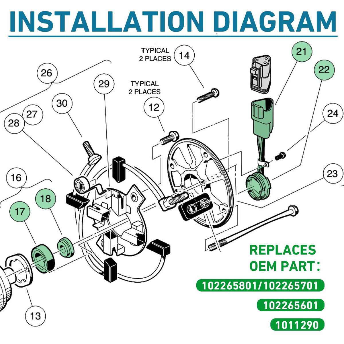 CartClan golf cart DS Precedent compatibility overview improves fit confidence.