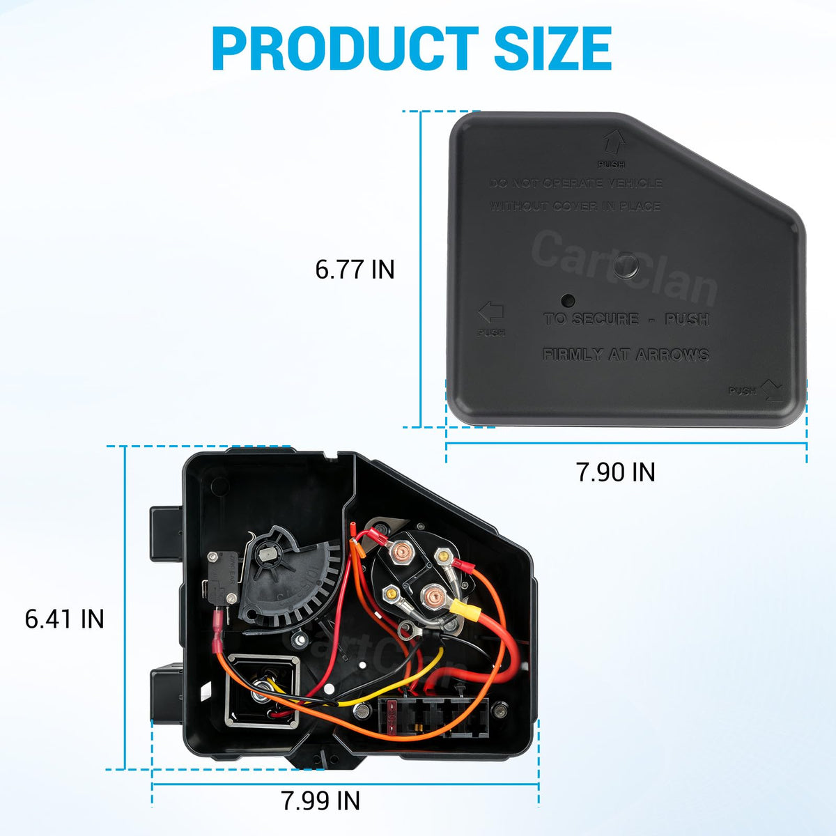 CartClan internal components view demonstrates quality build for longevity