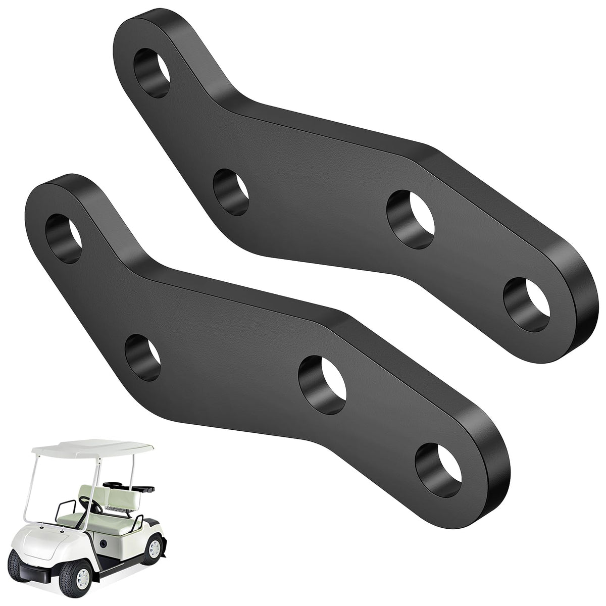 CartClan knuckle arm for Yamaha G22/G23 drive view—sturdy steel for smoother steering.