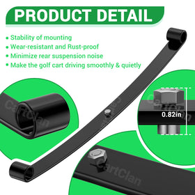 CartClan kit reduces road noise for quieter rides.