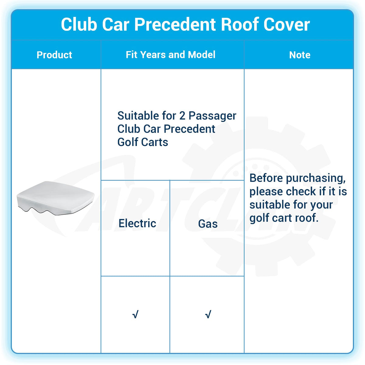 CartClan UV protection and heat shield for sunny rides