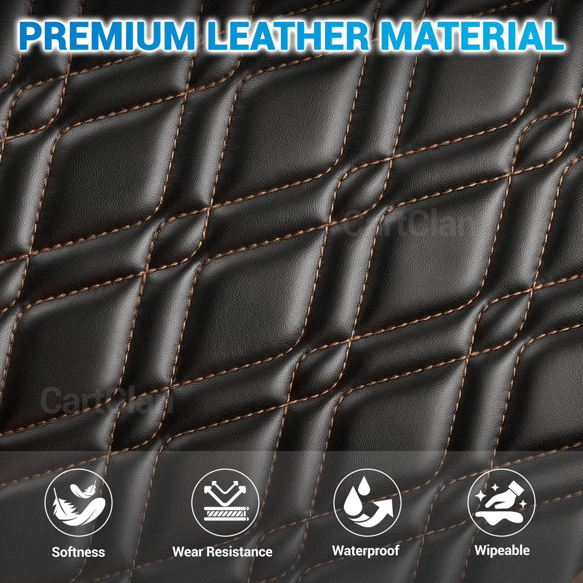 CartClan installation slips on securely with adjustable straps.