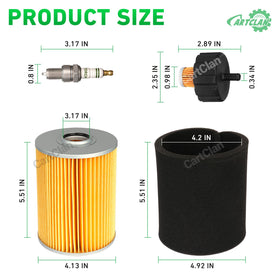 CartClan kit contents at-a-glance for easy maintenance.