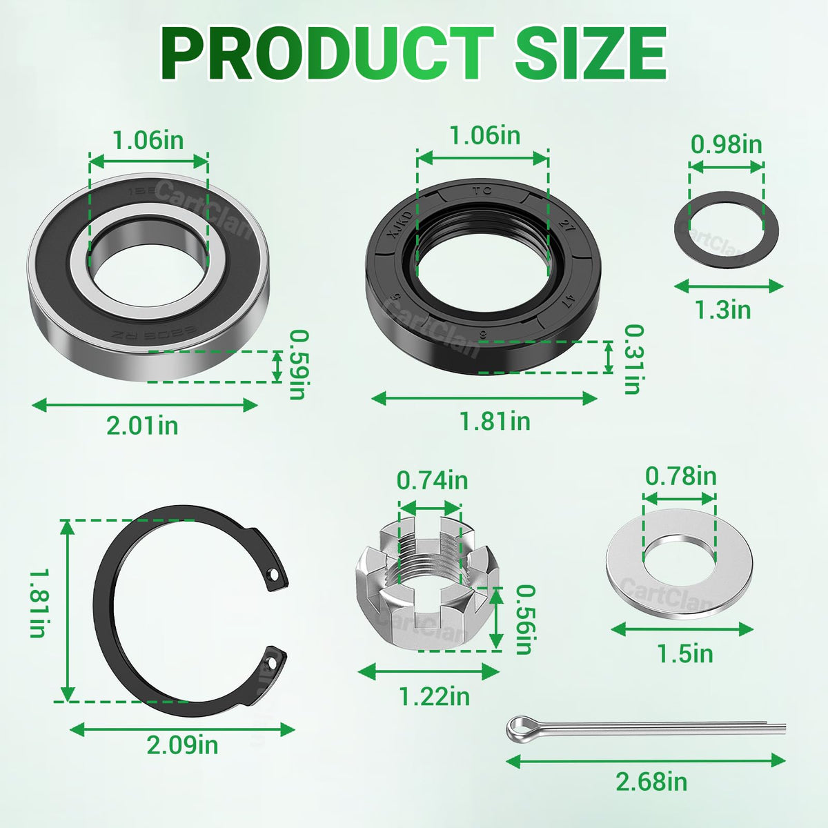 CartClan oil seals for smooth, leak-free operation
