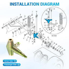 CartClan high-strength steel construction emphasizes durable, long-lasting parts.