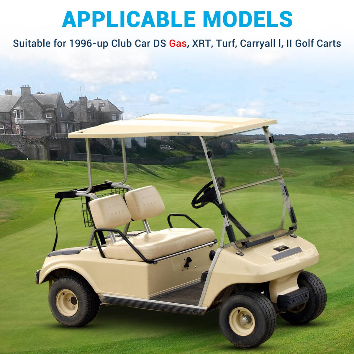 CartClan ignition switch package includes two standard keys for quick access