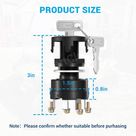 CartClan ready-to-install ignition switch for easy golf cart upgrade