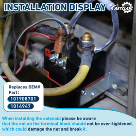 CartClan safe installation tip: disconnect power before replacement.