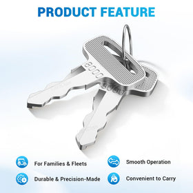 CartClan JU2-H2511-00 replacement key pack covers OEM compatibility