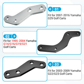 CartClan knuckle arm compatibility with Yamaha 1995-2004 models G14/G16/G19/G21