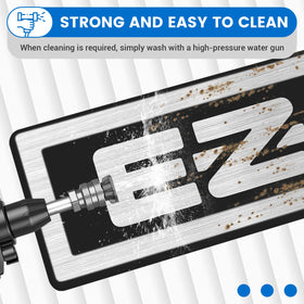 Includes front plate and self threading nuts for installation