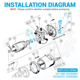 OEM 102265601 replacement part from CartClan.